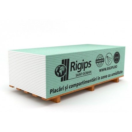 Placi gips carton 12.5 1200x2600 verde