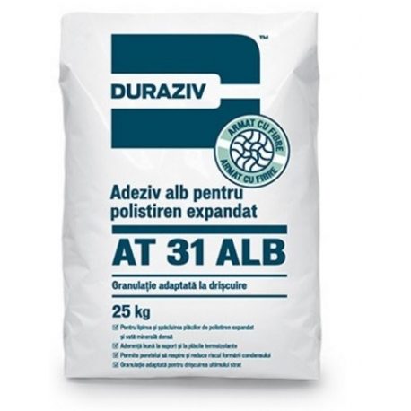 Adeziv polistiren Duraziv AT 31 alb