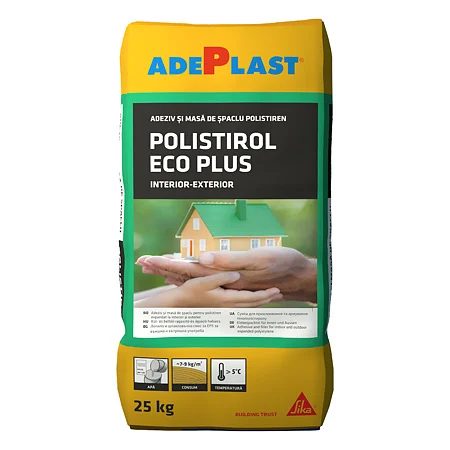 Adeziv polistiren Polistirol Eco Plus Adeplast 25kg