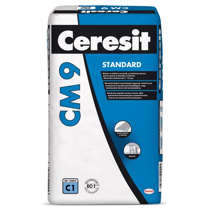 Adeziv gresie si faianta CM9 Ceresit 25kg