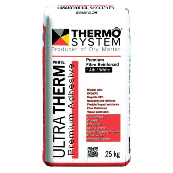 Adeziv polistiren alb Thermosystem UltraWhite 25kg