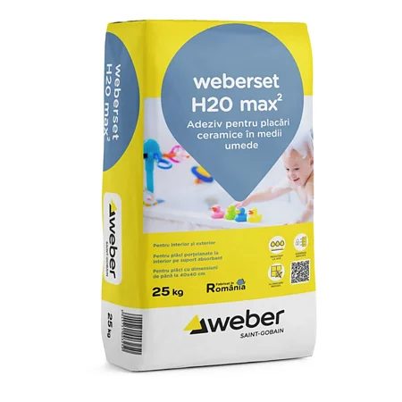 Adeziv placari ceramice Weber H20 25kg