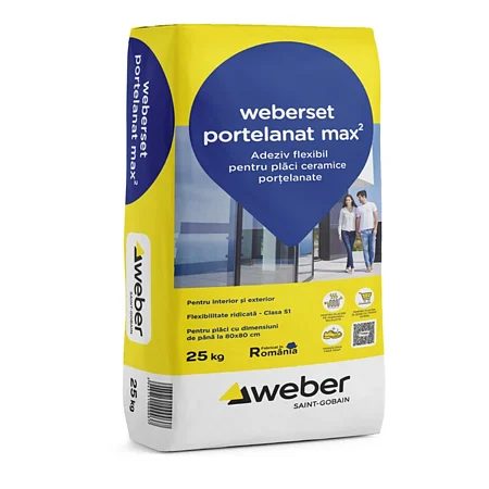 Adeziv placari ceramice Weber Portelanat 25kg