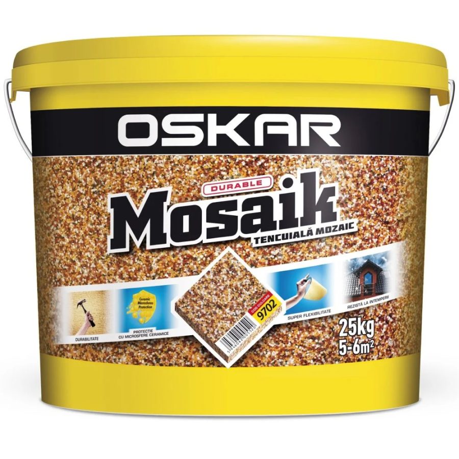 Tencuiala decorativa mozaicata Oskar Mosaik 25kg