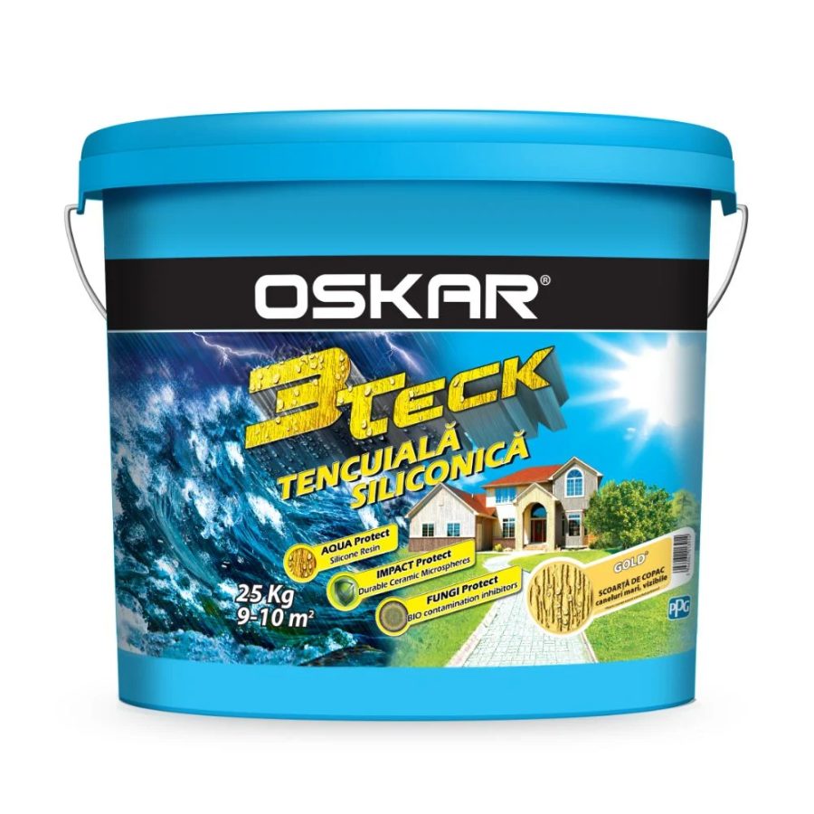 Tencuiala decorativa siliconica Oskar 3Teck 25kg