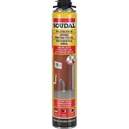 Spuma poliuretanica montaj pistol Soudal 750ml