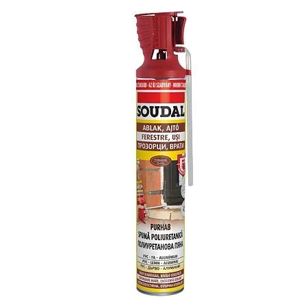 Spuma poliuretanica montaj pai Soudal 750ml